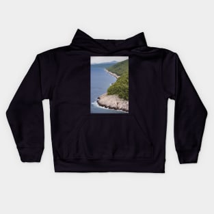 Bacva coast (Korcula) Kids Hoodie